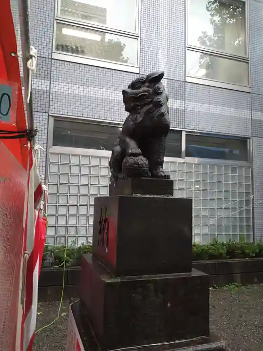 市守大鳥神社の狛犬