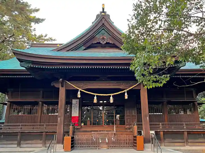 浜松八幡宮の本殿・本堂