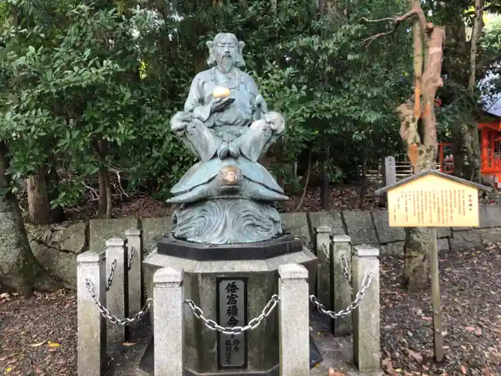 丹後一ノ宮 元伊勢 籠神社の像