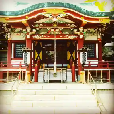 諏訪神社の本殿・本堂