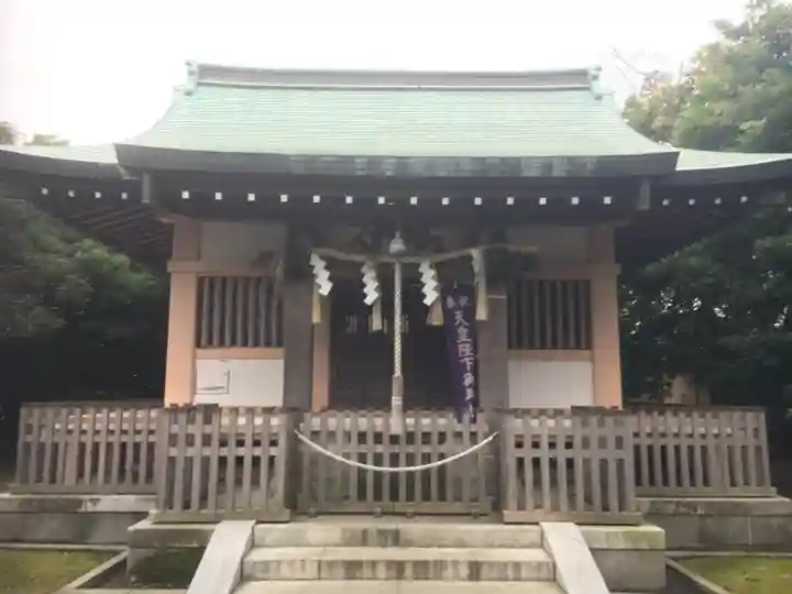 野庭神明社の本殿・本堂