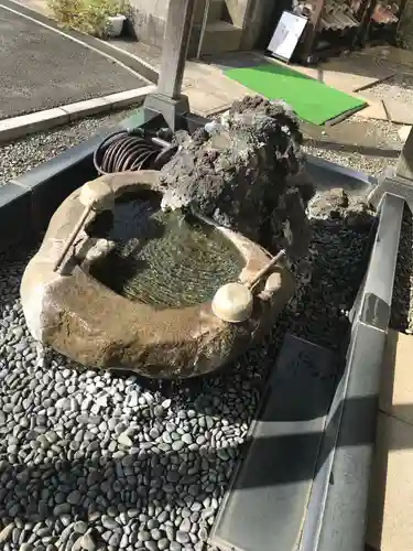 大久保山 自性院の手水舎