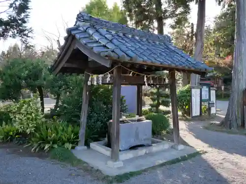 世良田東照宮の手水