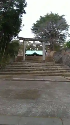 子鍬倉神社の鳥居