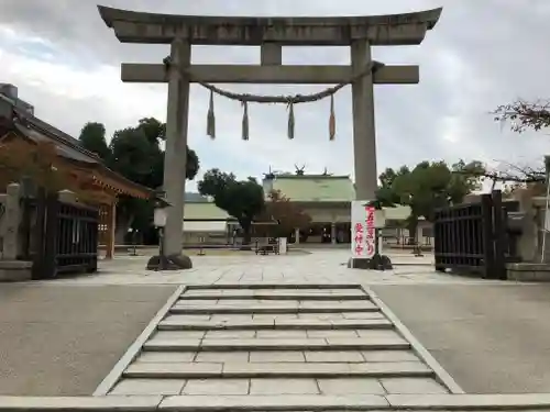 生國魂神社の鳥居