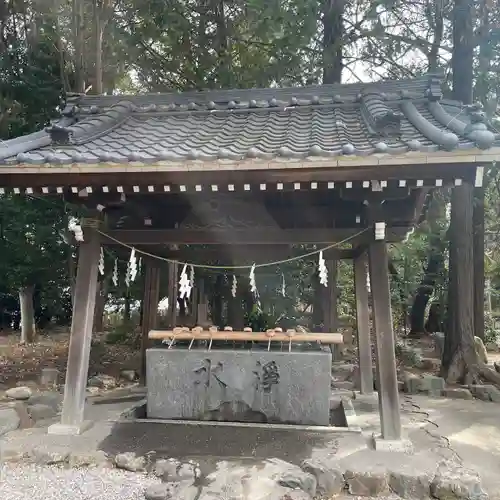 八幡社（柏井町）の手水舎