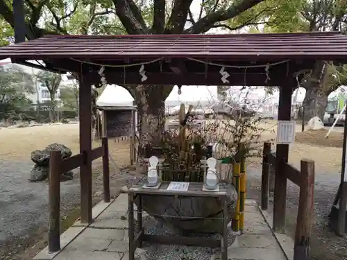 諫早神社（九州総守護  四面宮）の手水