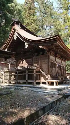 武田八幡宮の本殿