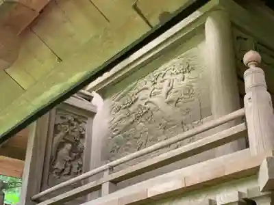 八幡神社の芸術