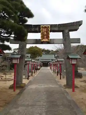 岡湊神社の鳥居