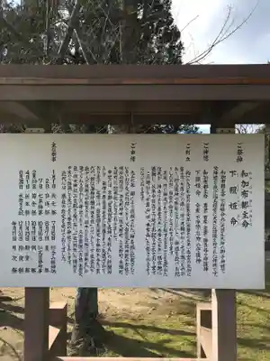 高野宮(内神社)の歴史