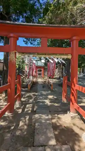 上高野神社の鳥居