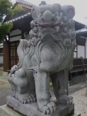 下桂御霊神社の狛犬
