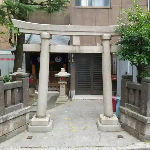 竹森神社の鳥居