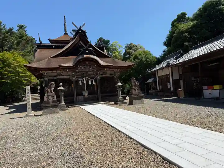 柏原八幡宮の本殿・本堂