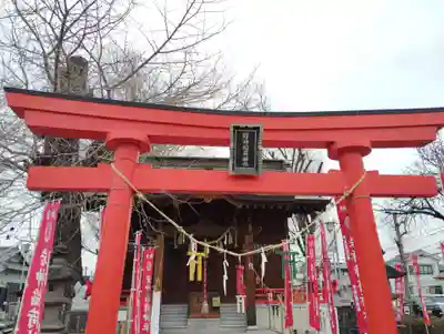 岩神稲荷神社の鳥居