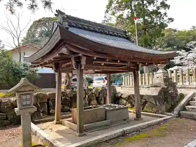大嶋神社奥津嶋神社の手水舎