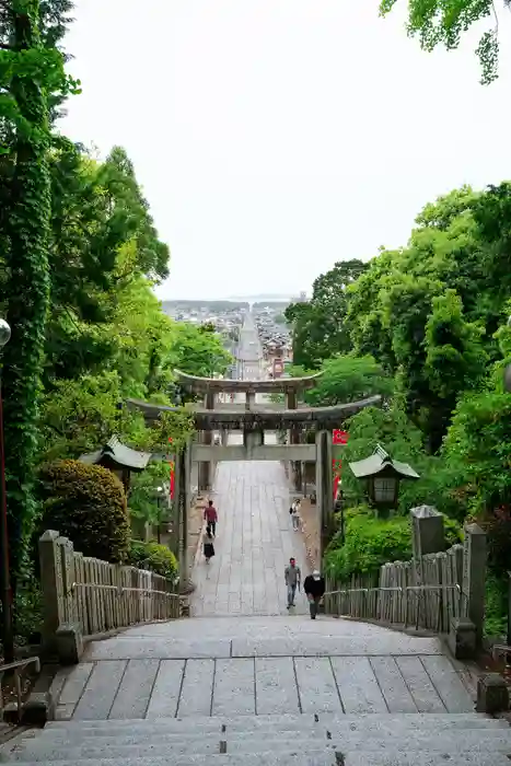 宮地嶽神社の鳥居