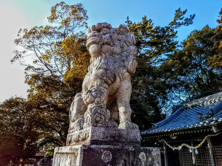 日吉山王社の狛犬