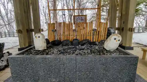 上川神社の手水