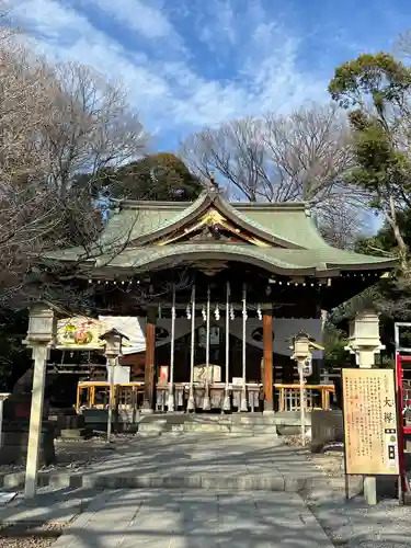 鎮守氷川神社の本殿