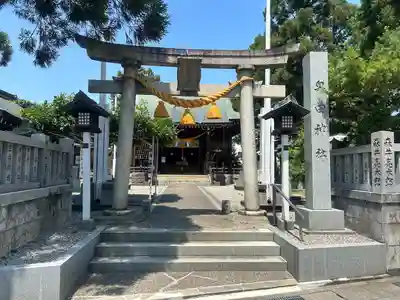 奥田神社の鳥居