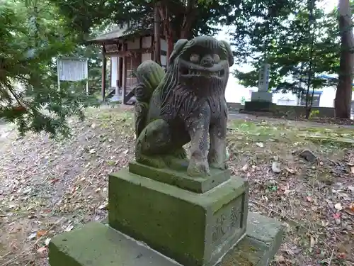 永山神社の狛犬