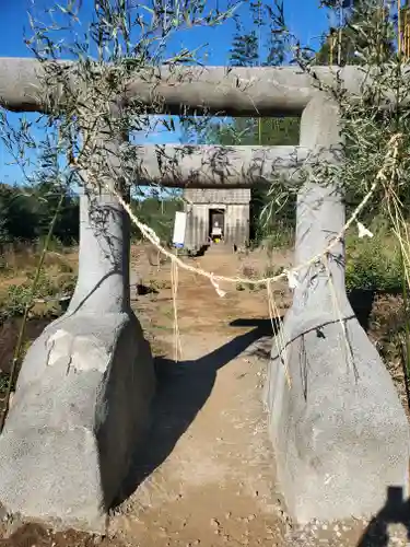 百里神社の鳥居