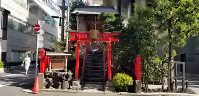 講武稲荷神社の鳥居