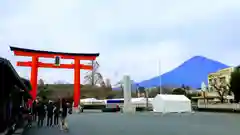 富士山本宮浅間大社の景色