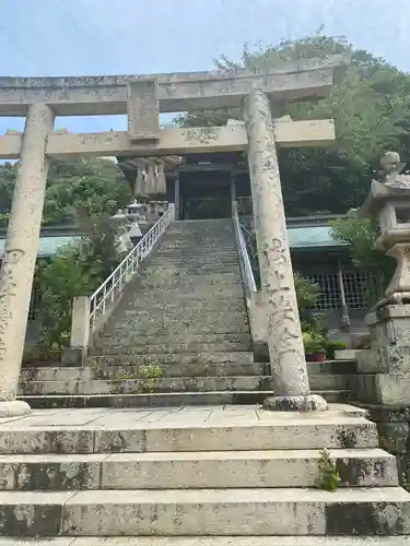 沼島八幡神社の鳥居