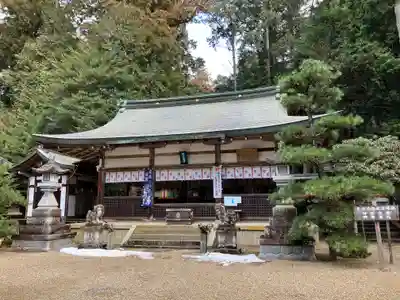 都祁水分神社の本殿・本堂
