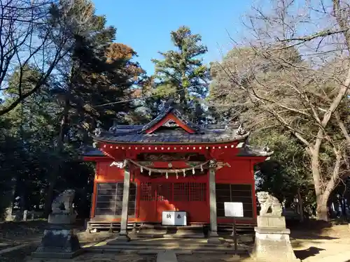 上氷川神社の本殿