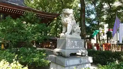若宮八幡社の狛犬