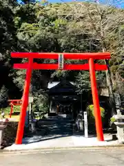 万江阿蘇神社の鳥居