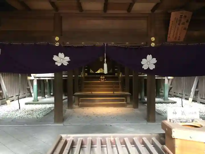 埼玉縣護國神社の本殿・本堂