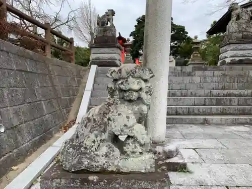 春日神社の狛犬