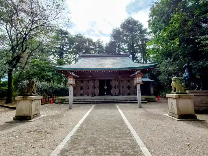 高岡市護国神社の本殿・本堂