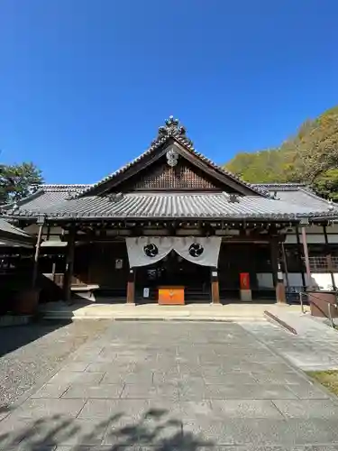 琴彈八幡宮の本殿