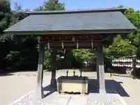 越中護国八幡宮の手水舎