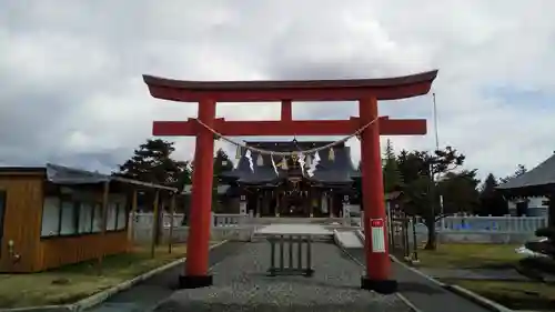 美瑛神社の鳥居