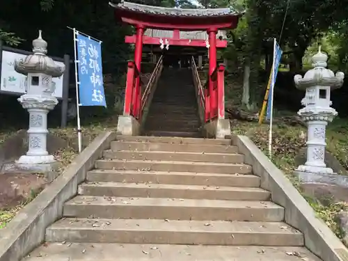 物部神社（石和町松本）の鳥居