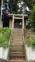 神社(名称不明)の鳥居