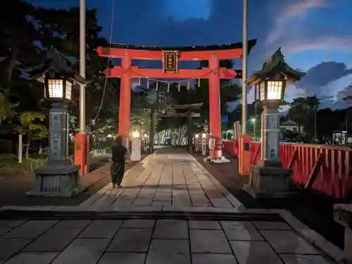 竹駒神社の鳥居