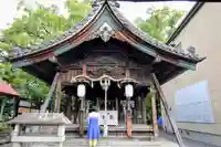 新溝神社の本殿・本堂