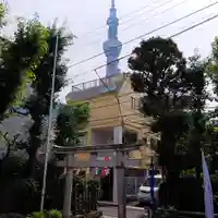 高木神社の鳥居