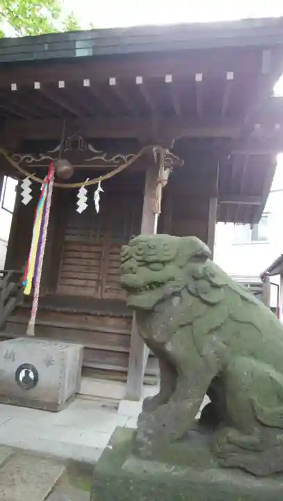 龍藏神社の狛犬