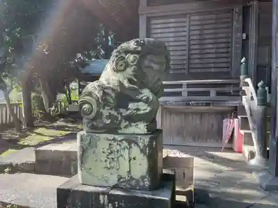 子之神社の狛犬