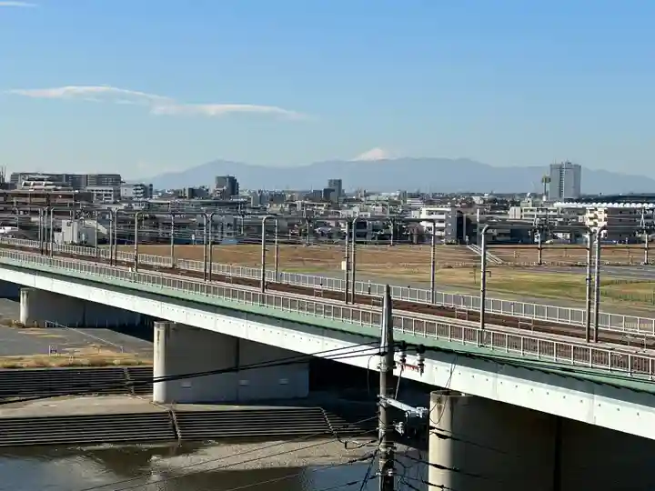 多摩川浅間神社の周辺