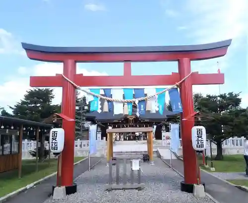 美瑛神社の鳥居